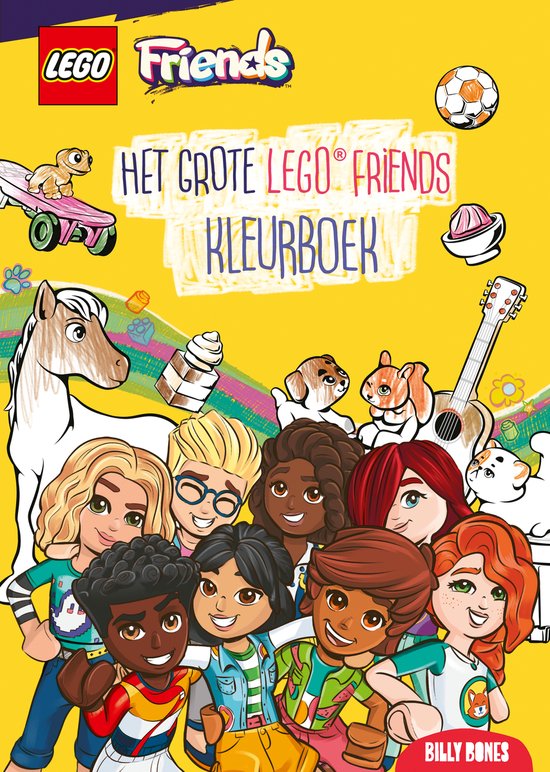 LEGO Friends – Het grote LEGO Friends kleurboek