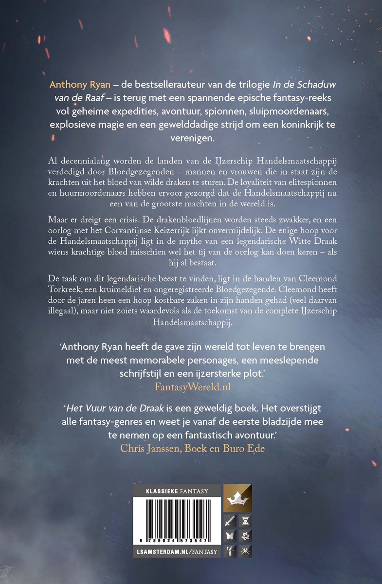 Omslag van Draconis Memoria 1 - Het Vuur van de Draak