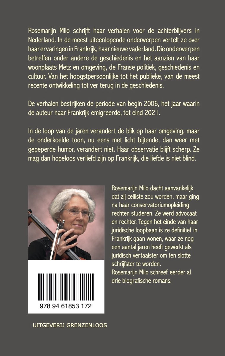 Hopeloos verliefd op Frankrijk - back cover