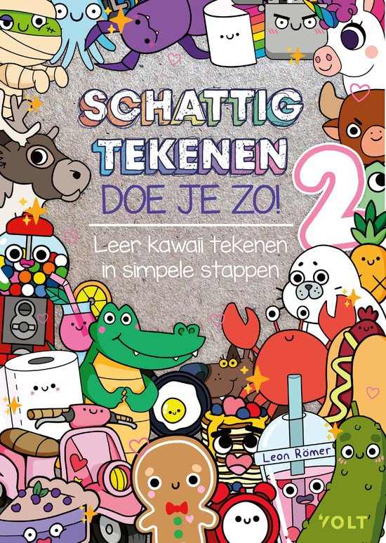 Schattig tekenen 2 - Schattig tekenen doe je zo! deel 2