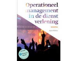 Omslag van Operationeel management in de dienstverlening, 5e editie met MyLab NL
