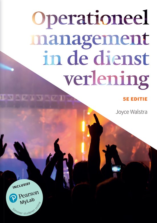 Operationeel management in de dienstverlening, 5e editie met ... - cover