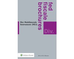 Omslag van Fed fiscale brochures - Het Multilaterale Instrument (MLI)