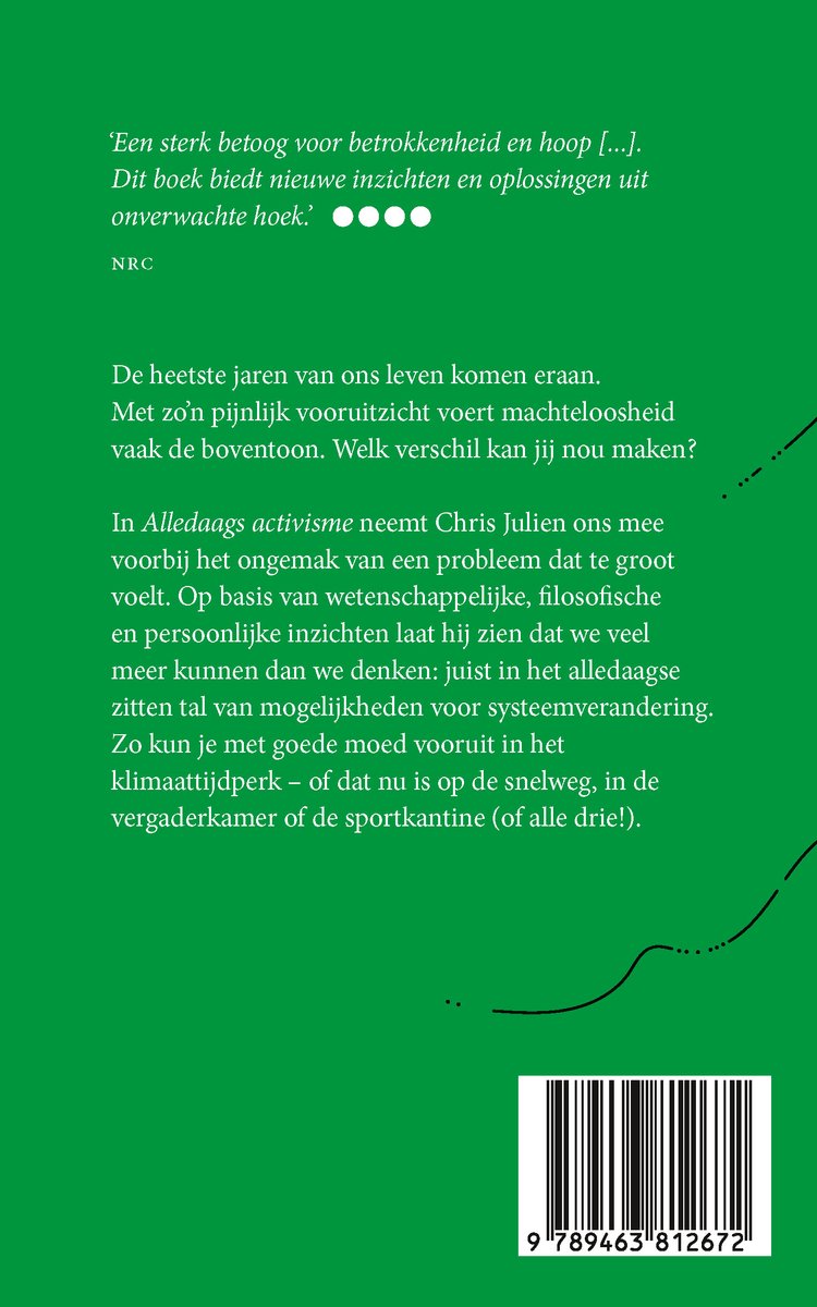 Alledaags activisme - back cover