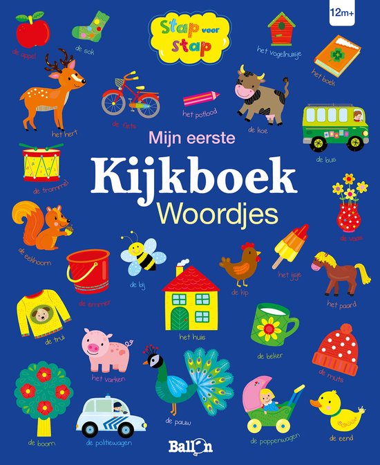 Stap voor stap 0 - Mijn eerste kijkboek Woordjes