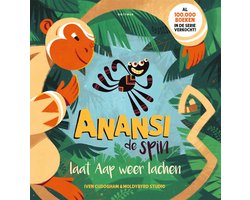 Anansi de spin - Anansi de spin laat Aap weer lachen