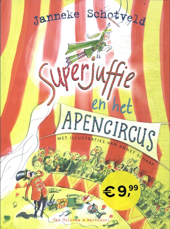Superjuffie en het apencircus - cover