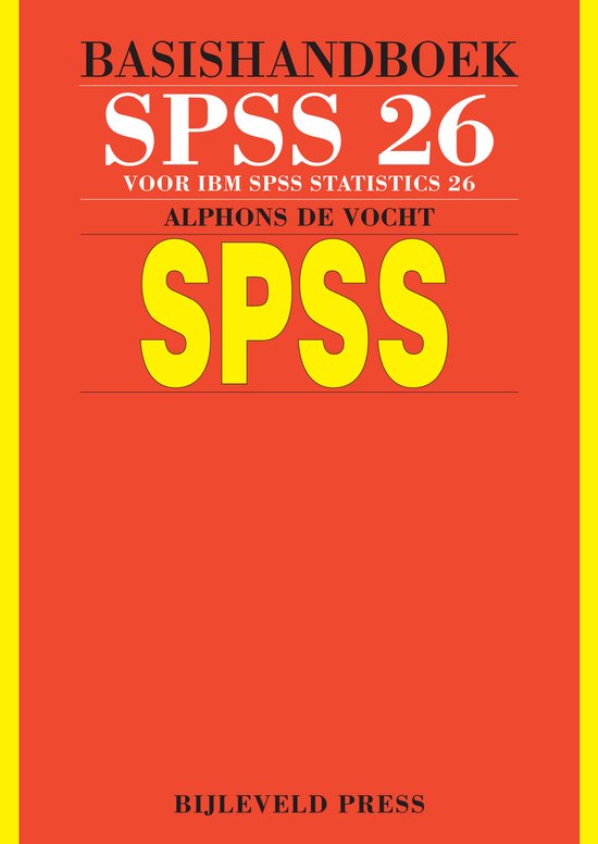 Basishandboek SPSS 26