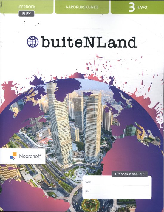 buiteNLand 3 havo leerboek FLEX - cover
