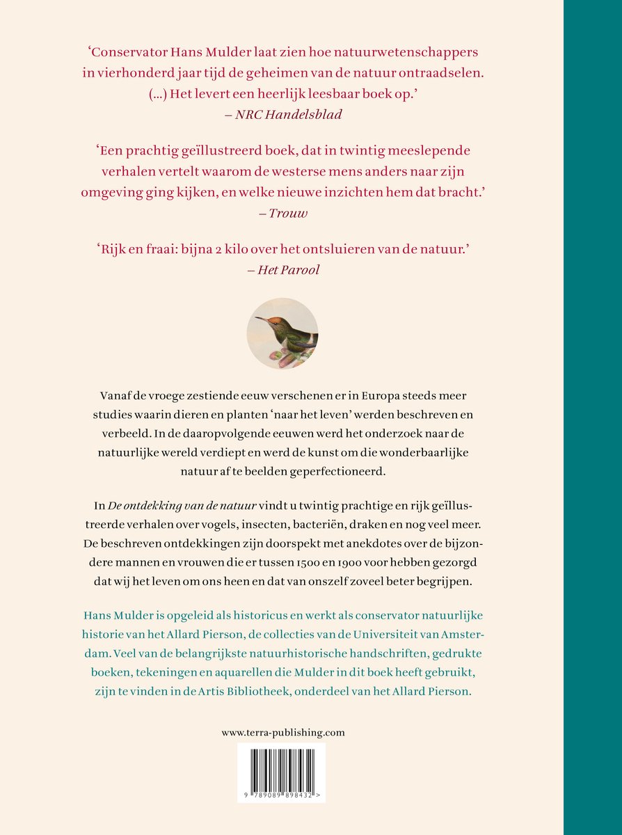 De ontdekking van de natuur - back cover