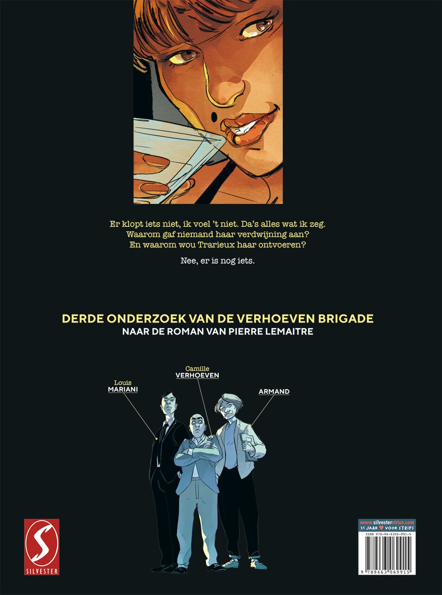 De Verhoeven Brigade 3 - Alex - back cover