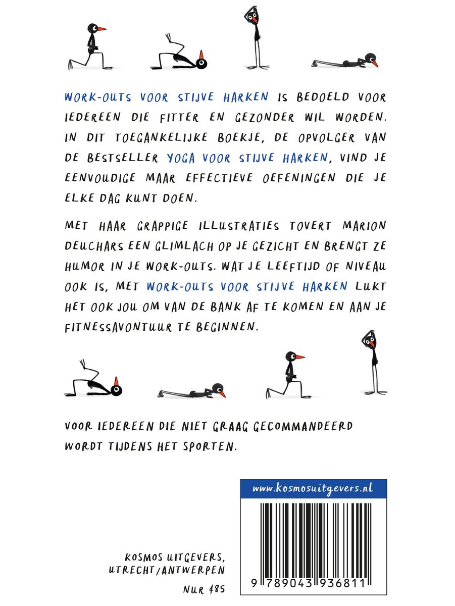 Work-outs voor stijve harken - back cover