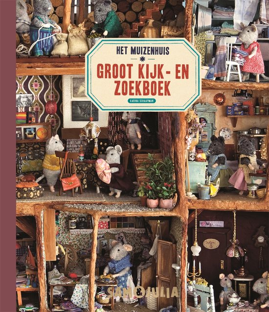 Sam & Julia / Het Muizenhuis - Groot kijk- en zoekboek - cover