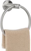 Générique Porte-Serviettes Anneau Porte-Serviette Autocollant Porte- Serviette de Salle de Bain avec Crochet Porte-Serviette de Bain Rond sans perçage Porte-Serviette Simple (Anneau à Serviette san