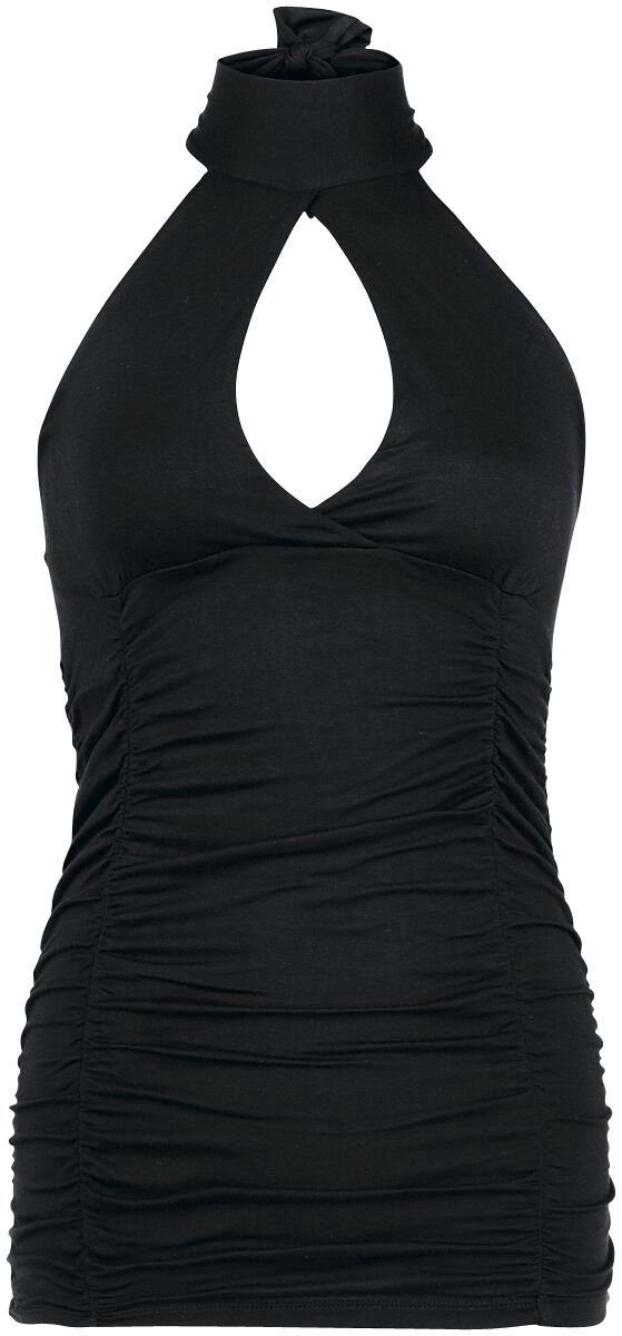 Forplay Turn Up Dames Halternecks - zwart - M