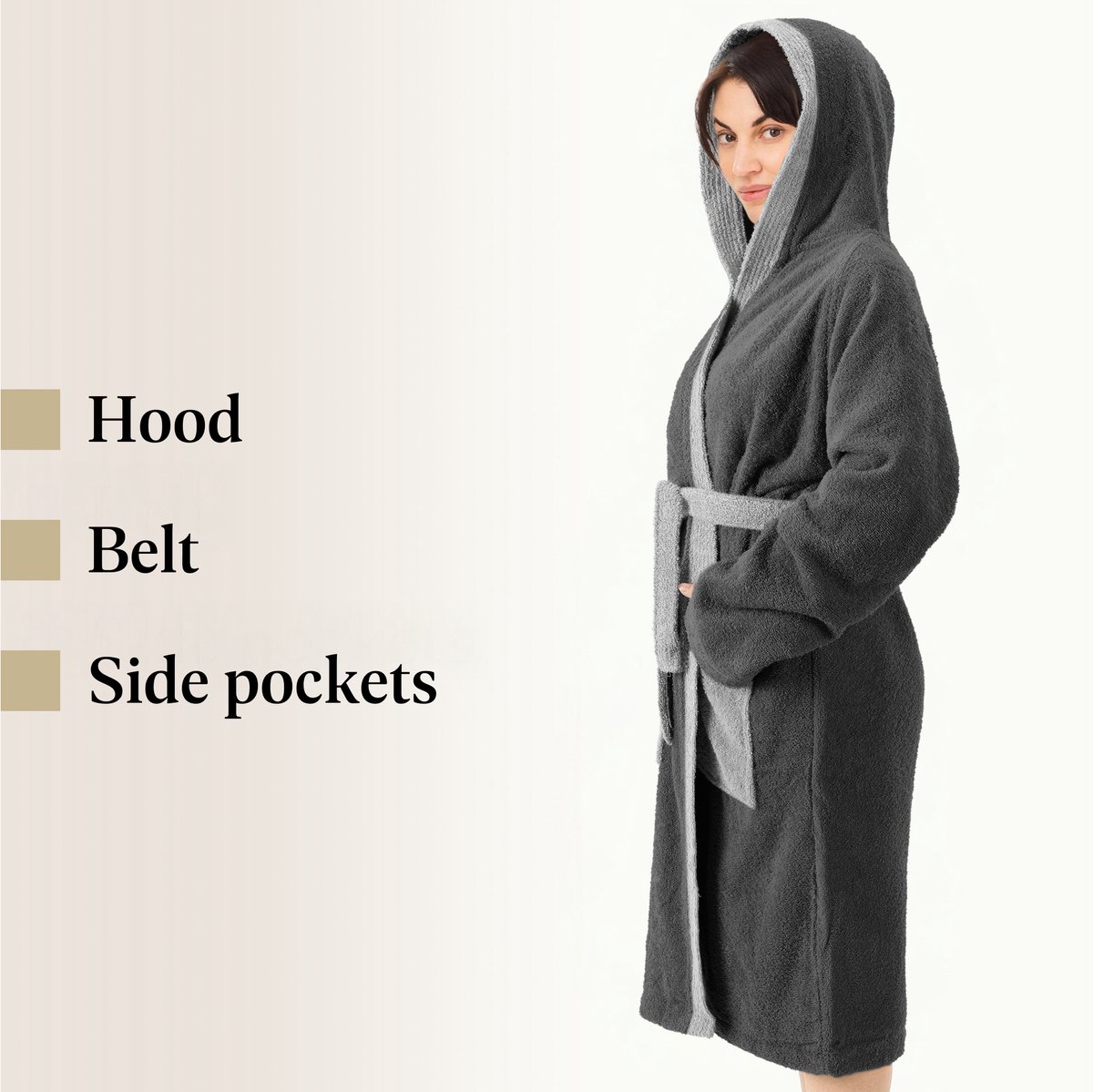 kimono voor dames en heren met wijde mouwen