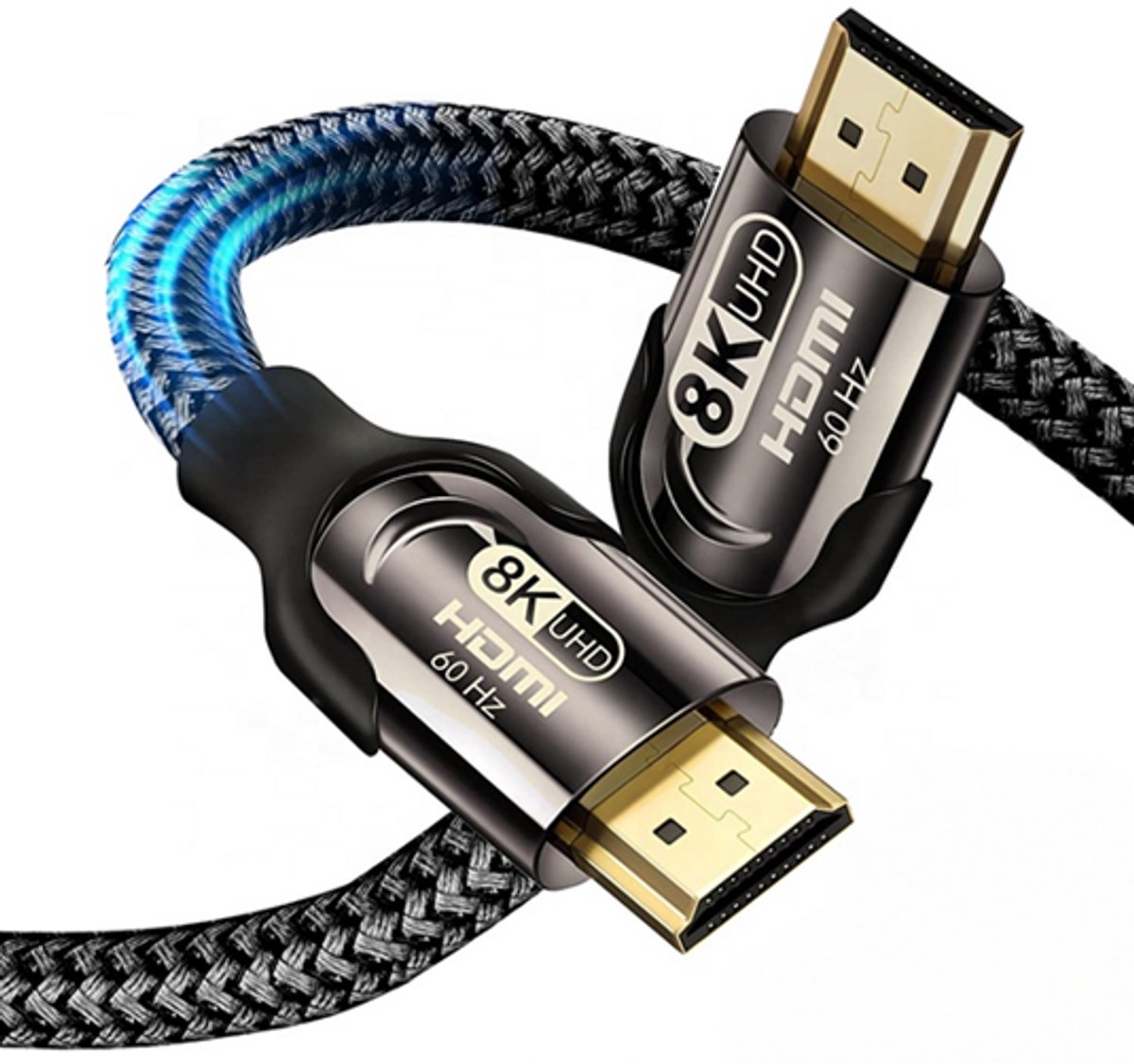 Bol.com DINTO® HDMI Kabel 2.1 - 4K + 8K Ultra HD - 10 meter - HDMI naar HDMI aanbieding
