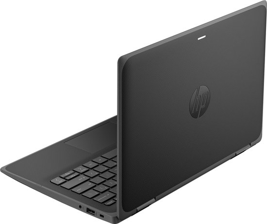 HP Fortis Flip G1i 11 Intel® N N150 Hybride (2-in-1) 29,5 cm (11.6") Touchscreen HD 4 GB LPDDR5-SDRAM 128 GB UFS Wi-Fi 6E (802.11ax) Windows 11 Pro Zwart - HP - Hoofdafbeelding