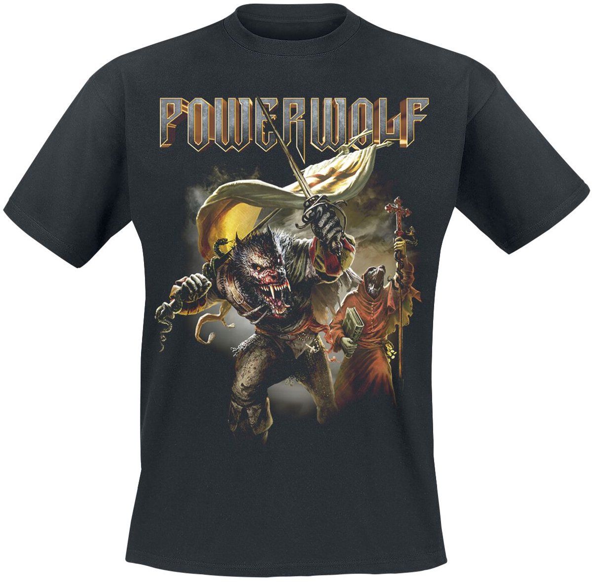 Powerwolf Sinners Of The Seven Seas Heren T-shirt - zwart - M