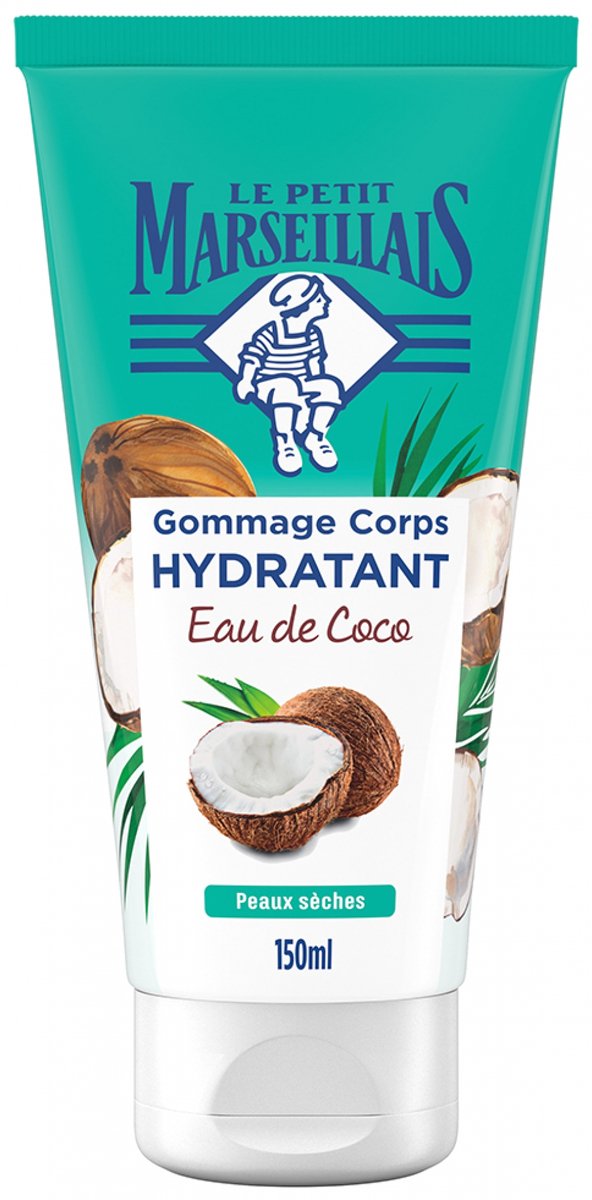 Le Petit Marseillais Hydraterende Lichaamsscrub met Kokoswater 150 ml