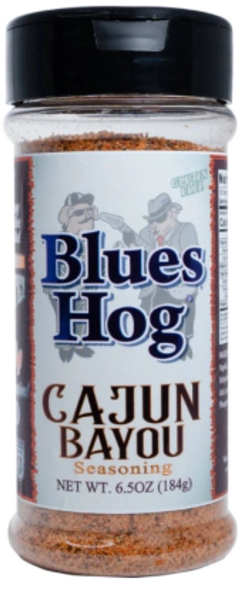 Blues Hog Cajun Bayou Seasoning – 170g Cajun Rub – Pittige Kruidige BBQ Mix – Voor Vlees, Vis, Kip & Groenten – Louisiana Style Kruiden