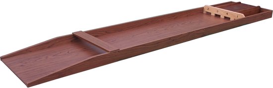 Buffalo Sjoelbak Big Numbers – 200 cm– Incl. 30 Schijven & Schuifdeksel