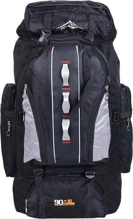 Backpack - Large Capacity - Zwart - Wandelrugzak - Rugtas - Rugzak - 100  Liter | bol.com