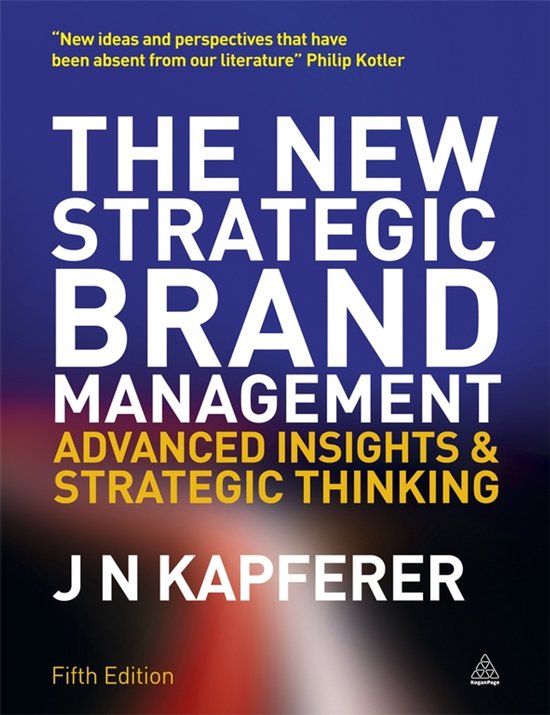 New Strategic Brand Management 5th