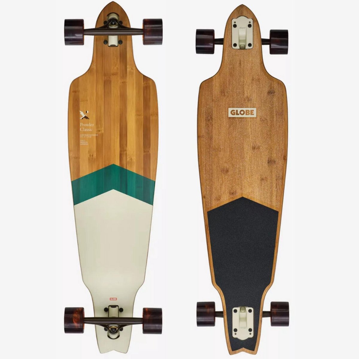 Globe Classic Prowler Longboard Bamboo Epitome 38 Bruin