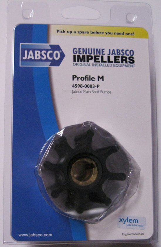 Pos. du kit de turbine Jabsco
