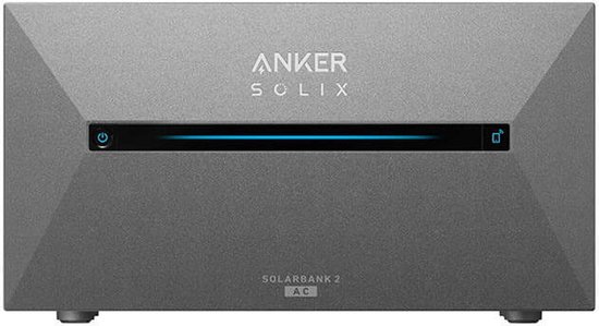 Anker SOLIX Solarbank 2 E1600 - 1.600wh - Thuisbatterij voor zonnepanelen - Thuisbatterij met Stekker - Plug and Play