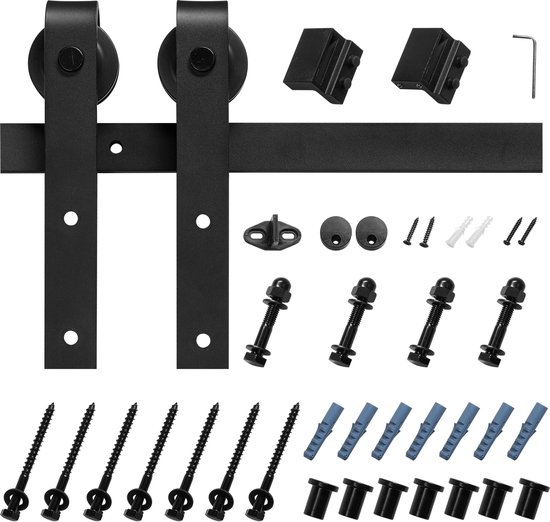 TSMST Schuifdeur-vloergeleiding voor schuifdeuren, verstelbare wielen