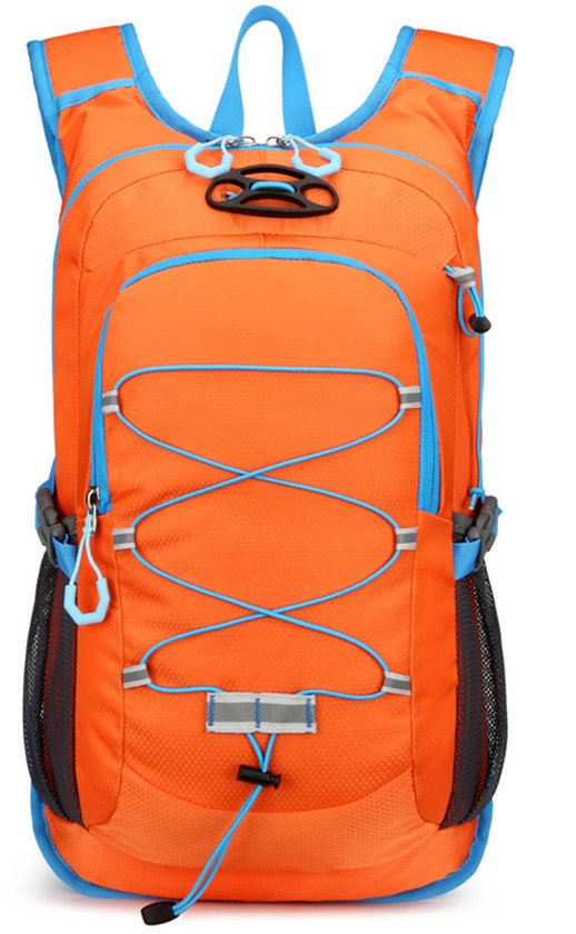 Grand sac à dos de randonnée (20-35 L), sac à dos de montagne, sac à dos de vélo en outdoor , sac à dos de camping étanche, unisexe, Oranje