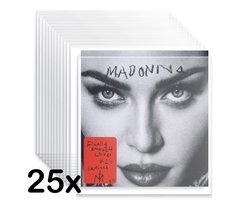 LP hoezen 25 stuks – VinylCare Essential ShieldSleeve Record Sleeves - LP hoes - Vinyl hoes – Polyethyleen extra stevig – Beschermhoes – LP beschermhoezen - Buitenhoezen voor standaard LP’s - 100 Micron