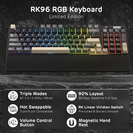 HyperX Origins 2 65% Gaming Toetsenbord Qwerty | | Toetsenborden