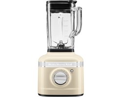 KitchenAid Blender - Artisan - Glazen kan van 1,4 L - 1200W - Smoothie maker - Almond Cream