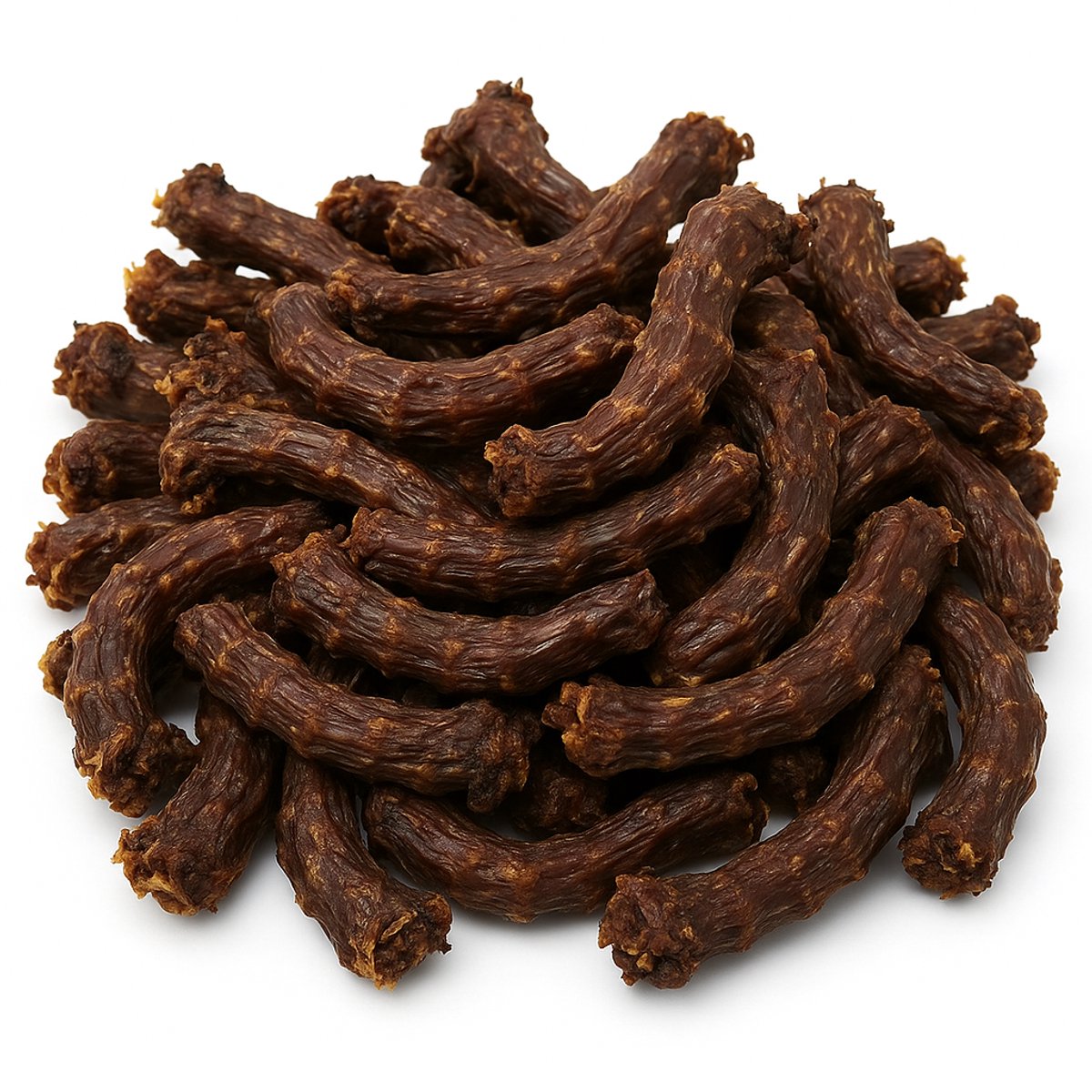 Animalking Eendennekken Hond - Gedroogde Hondensnacks Eend - Hondensnacks Training - 500 Gram