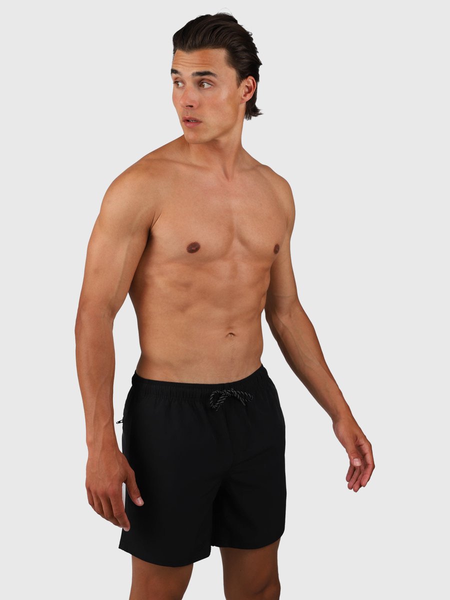 Brunotti Bru - conic Zwembroek Heren - Zwemshort met 4 - Way Stretch - Black — afbeelding 25
