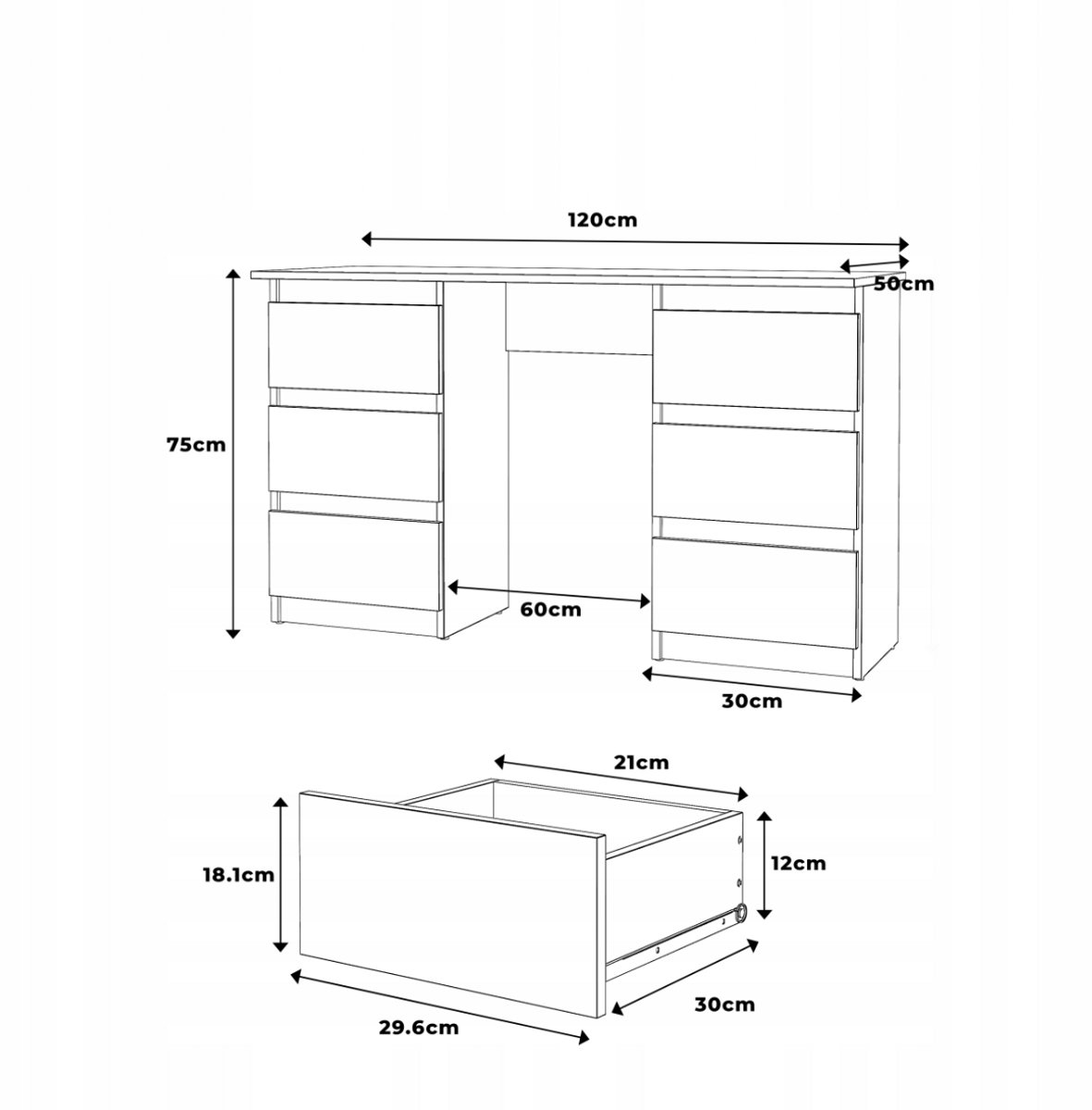 Meubel Meubel Square Bernova Kindertafel - afbeelding 4