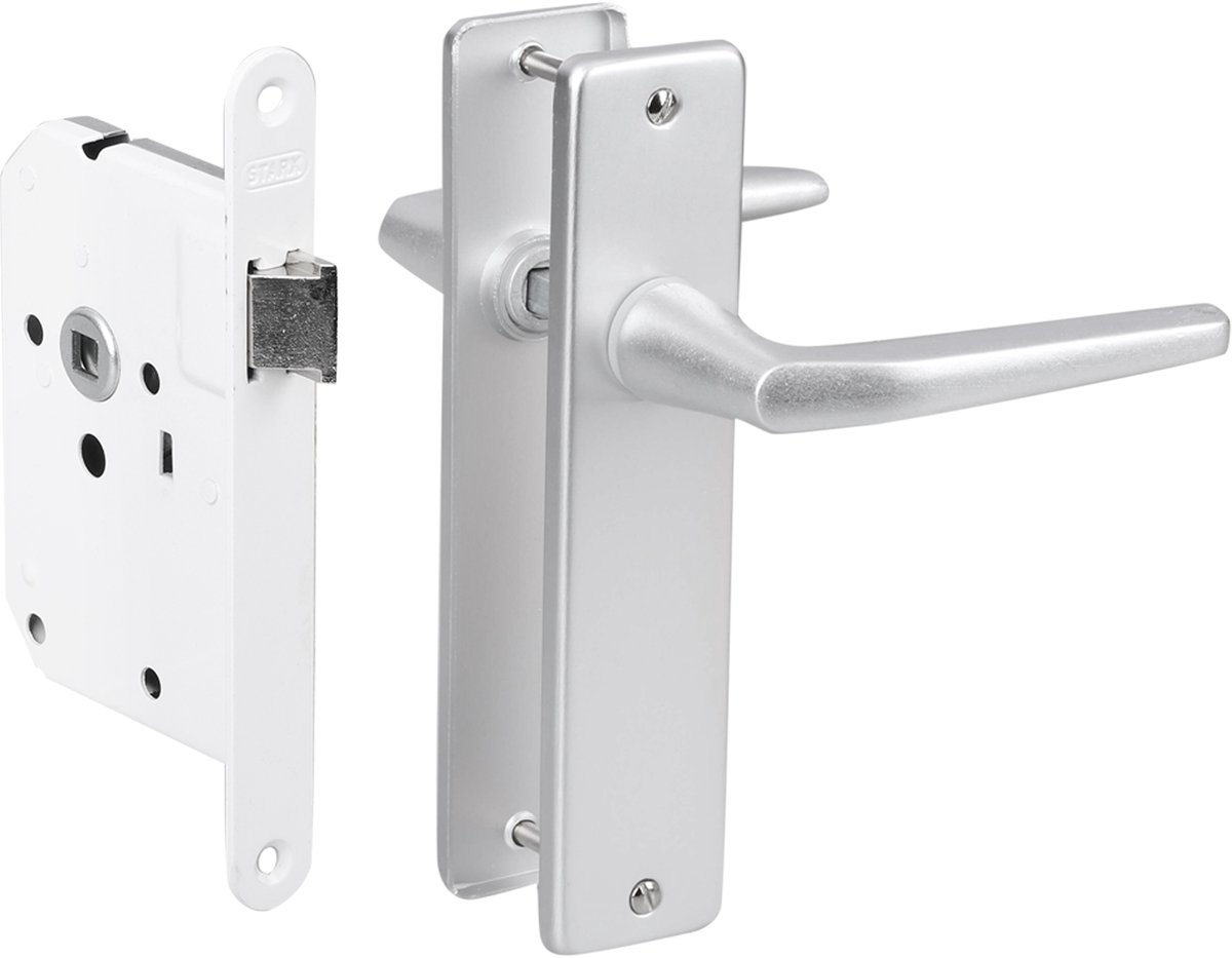 Loopslot Met Beslag - Wit/Aluminium — cadeau in Cadeau-ideeën - foto 2