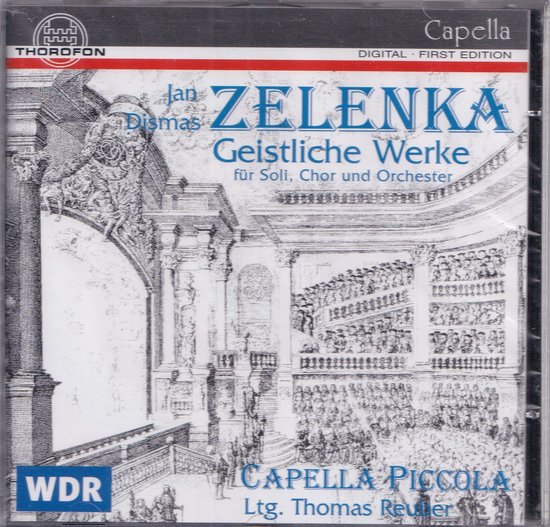 Geistliche Werke - Jan Dismas Zelenka - Capella Piccola en Barockorchester Metamorphosis Köln o.l.v. Thomas Reuber