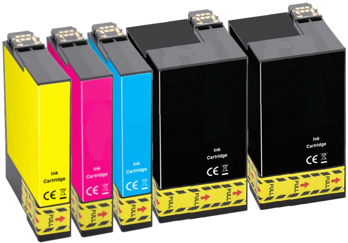 Huismerk geschikt voor Epson 27XL Inktpatronen +1 Zwart - WF-7720DTWF - WF-3620DWF - 7610 - 7620 - 7710