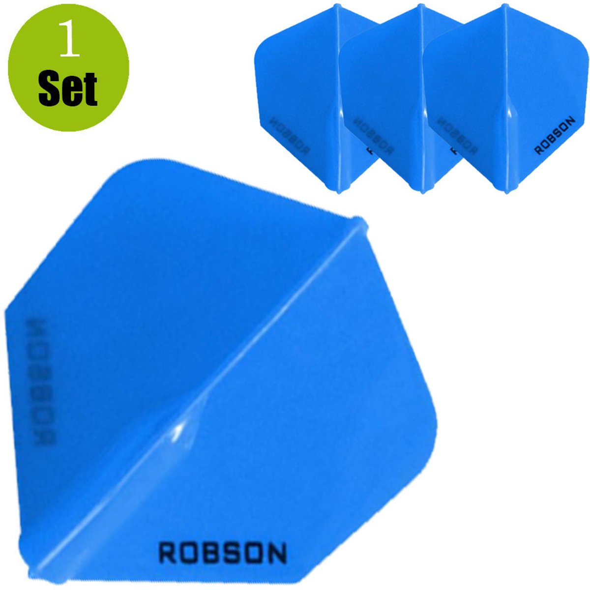 Bull's Robson Plus Flight Std. - Blue - Dart Flights
