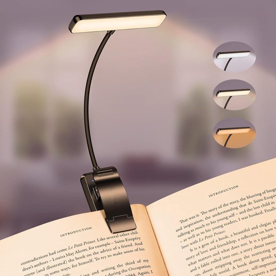 1 stuks boeklamp USB led-lampjes clip leeslamp oogbescherming bureaulamp boeken leeslamp verstelbare nachtkastlamp YSXX kopen vanaf een prijs van 10