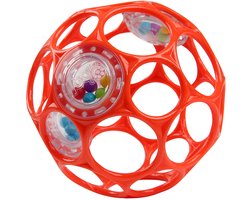 Oball baby rammelaar rood - Oball - vanaf 0 maanden