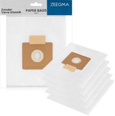 Bol.com Zeegma ZONDER VERRE KLASSIK PAPER BAGS SET 5 – Originele Stofzuigerzakken voor Zeegma Zonder Verre Klassik – 4L Inhoud –... aanbieding