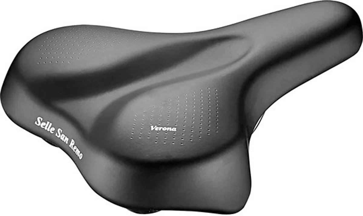 Fietszadel Selle San Remo Verona Zwart Unisex