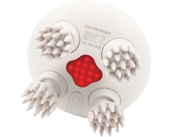 Vulpes Goods® BodyCare - Hoofdmassage Apparaat met Infrarood – Elektrisch Massageapparaat - Scalp Massager - Haarborstel – Stimuleert Haargroei & Bloedsomloop - USB Oplaadbaar