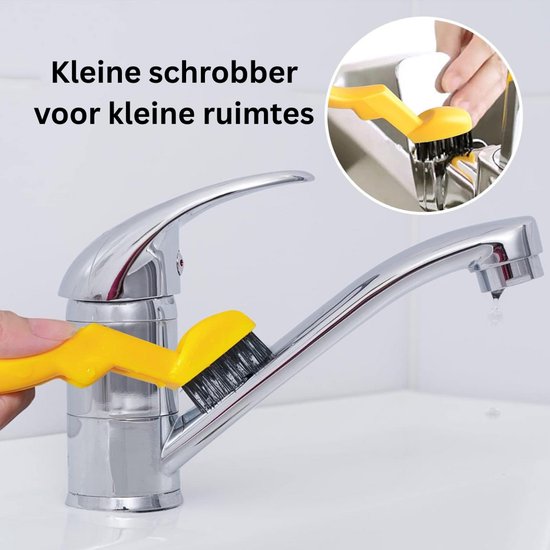 CRLYN® Voegenborstel Badkamer - Voegenreiniger - Schrobborstels van CRLYN — afbeelding 5