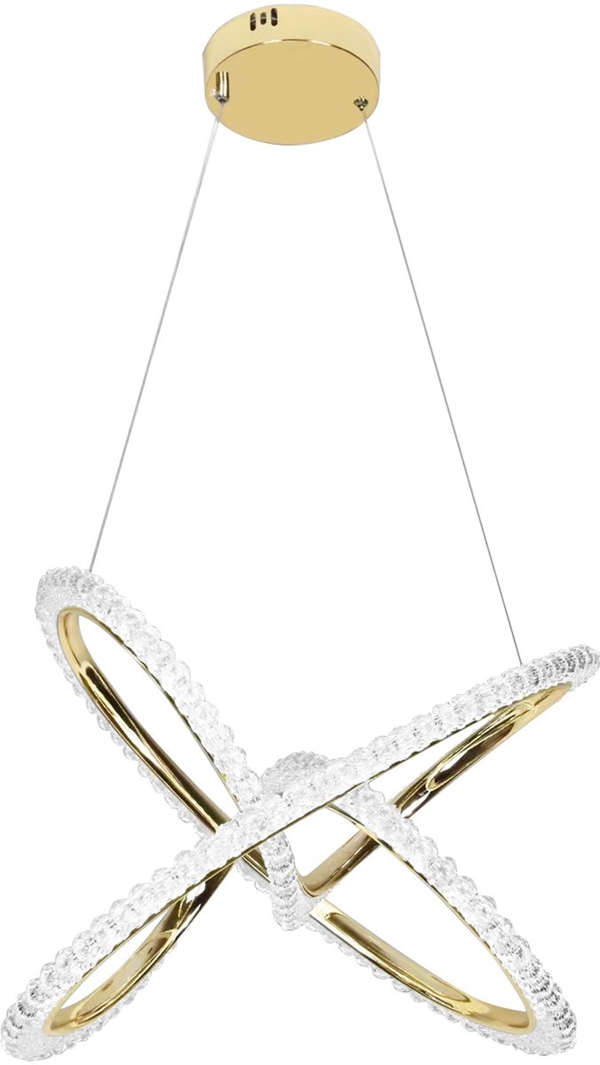 Toolight Led G035-Cp Hanglamp Goud